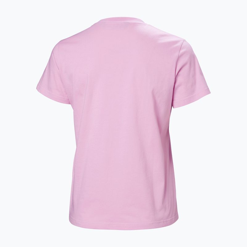 T-shirt Helly Hansen donna Logo 2.0 fiori di ciliegio 5