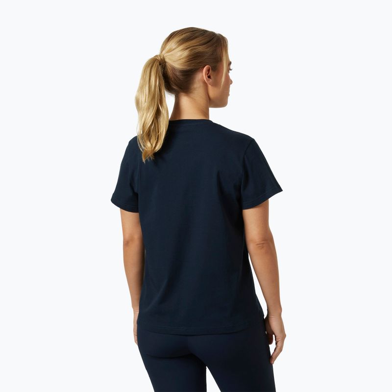 T-shirt Helly Hansen donna Logo 2.0 navy 2