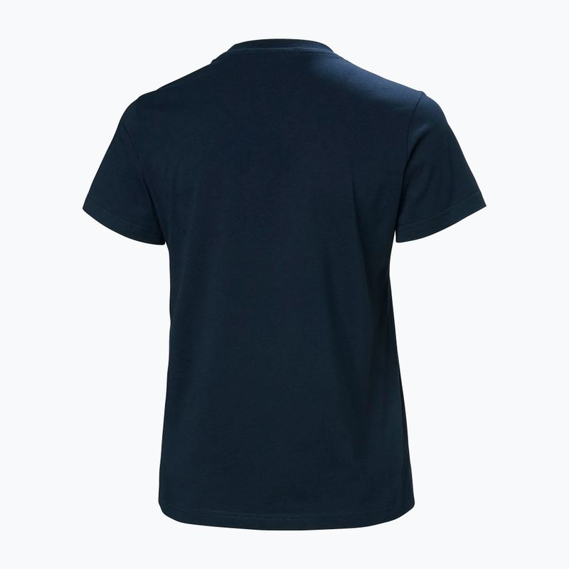 T-shirt Helly Hansen donna Logo 2.0 navy 5