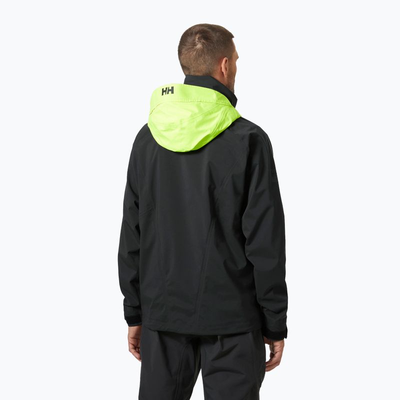 Helly Hansen HP Foil Shell 2.0 giacca da vela uomo ebano 2