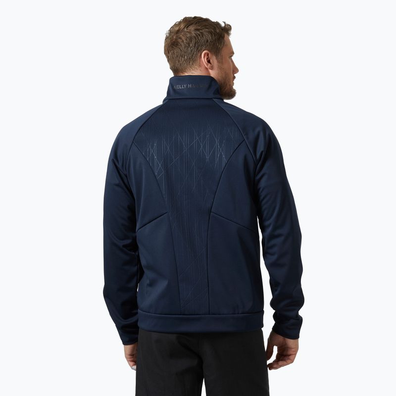 Felpa da vela uomo Helly Hansen Hp Windproof Fleece 2.0 navy 2