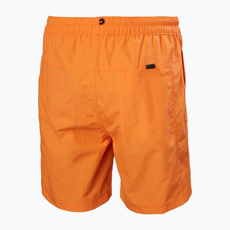 Pantaloncini da bagno Helly Hansen Calshot Trunk da uomo, arancio papavero 6