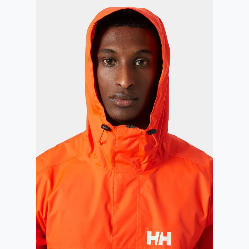 Giacca da pioggia Helly Hansen Ervik flame da uomo 3