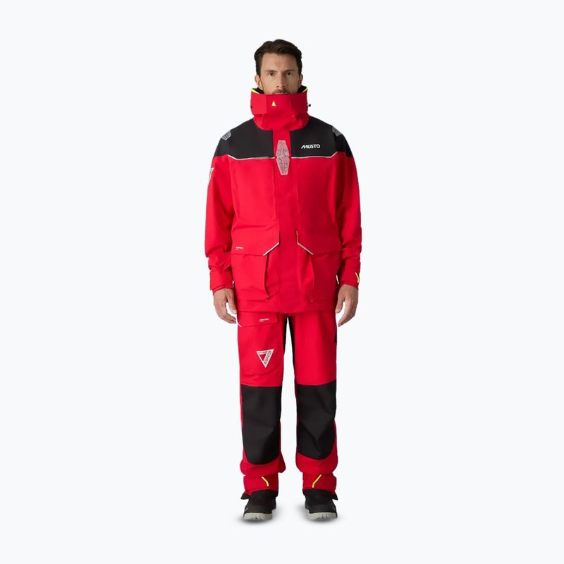 Giacca da vela Musto BR3 Pertex Offshore uomo rosso vero