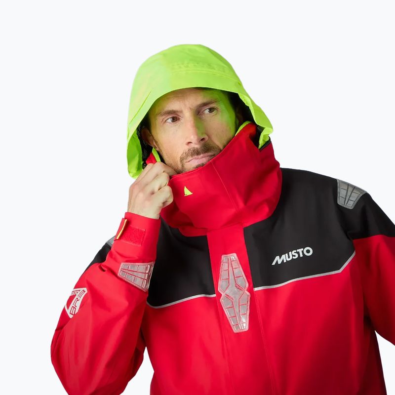 Giacca da vela Musto BR3 Pertex Offshore uomo rosso vero 8