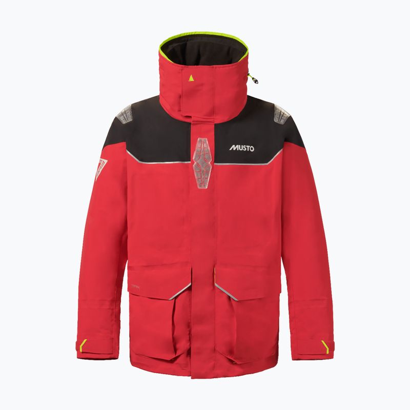 Giacca da vela Musto BR3 Pertex Offshore uomo rosso vero 9