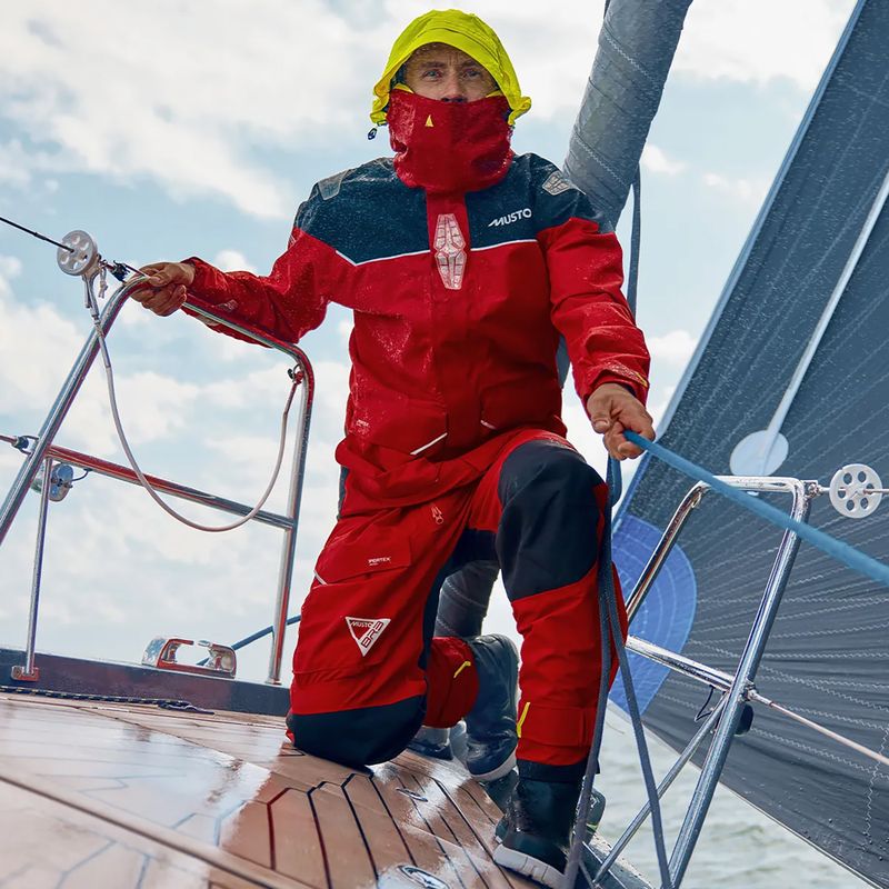Giacca da vela Musto BR3 Pertex Offshore uomo rosso vero 13