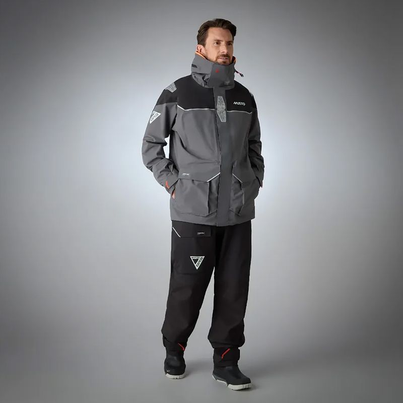 Giacca da vela Musto BR3 Pertex Offshore uomo antracite 4