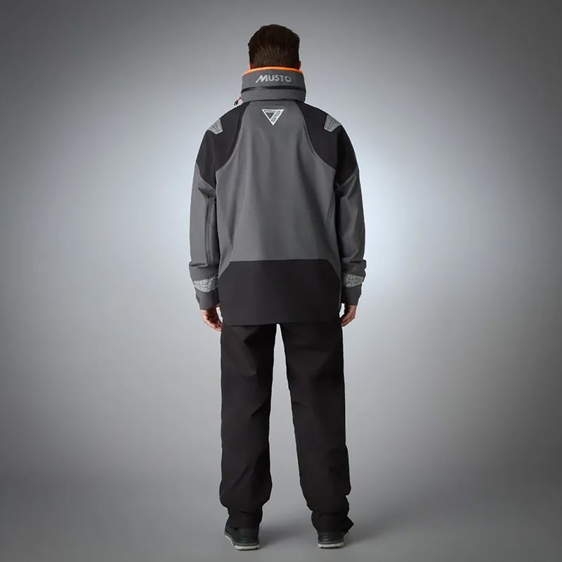 Giacca da vela Musto BR3 Pertex Offshore uomo antracite 5