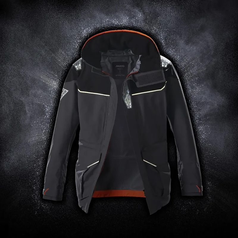 Giacca da vela Musto BR3 Pertex Offshore uomo antracite 14