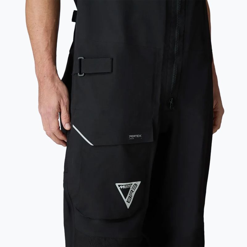 Pantaloni da vela Musto BR3 Pertex Offshore da uomo nero 6