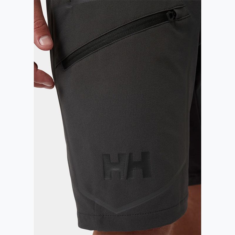 Helly Hansen HP Racing Softshell pantaloncini da vela uomo ebano 5