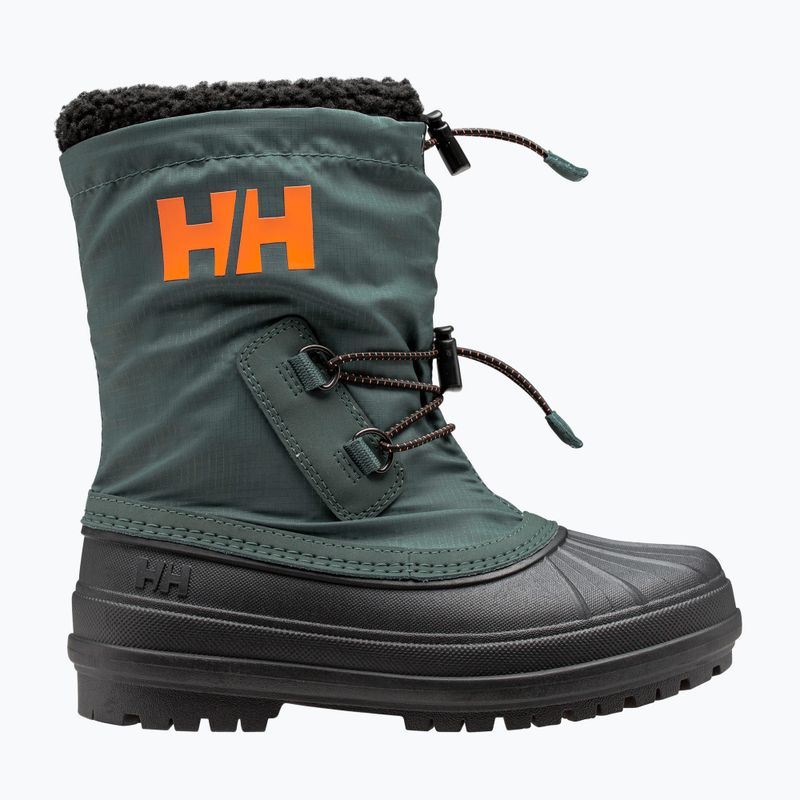 Helly Hansen JK Varanger Stivali da neve isolati dark creek/ arancio neon per bambini 9