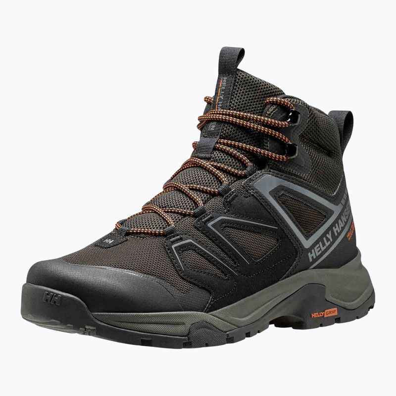 Helly Hansen uomo Stalheim HT Boot beluga / arancione bruciato scarpa da trekking 8