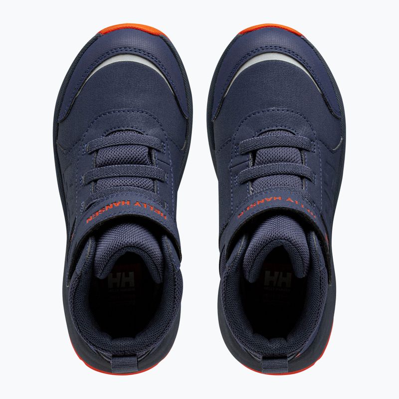 Helly Hansen Jk Shelter HellyTech, stivali da neve per bambini, navy/ciliegia. 12