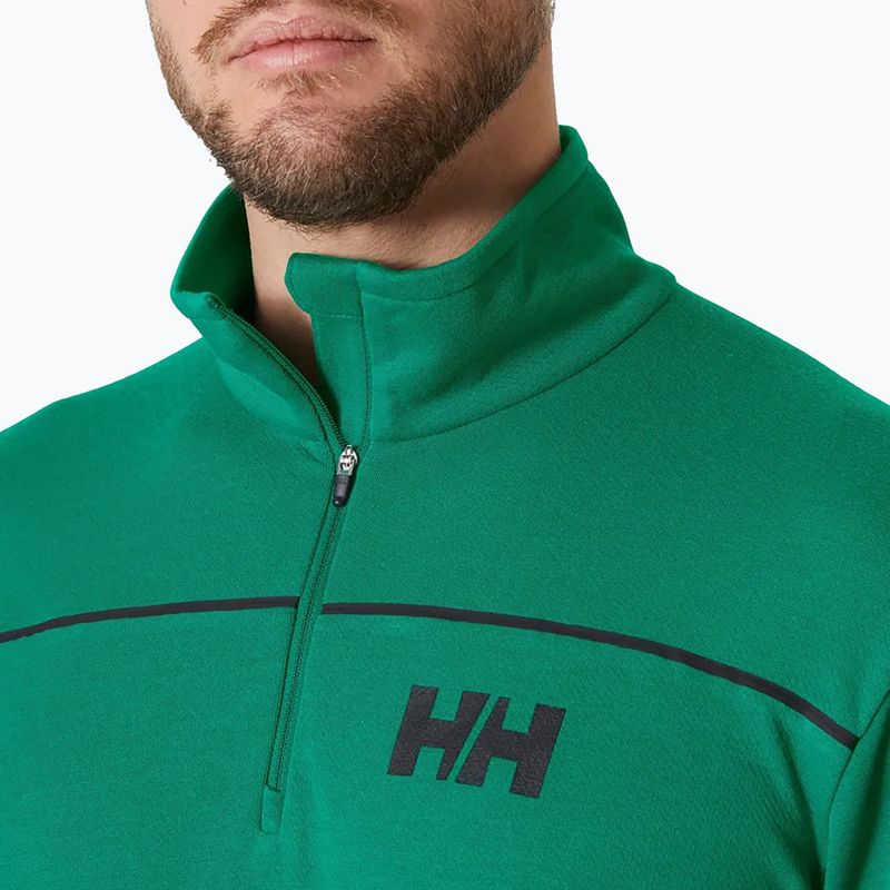 Felpa da uomo Helly Hansen HP 1/2 Zip Pullover vela smeraldo 3