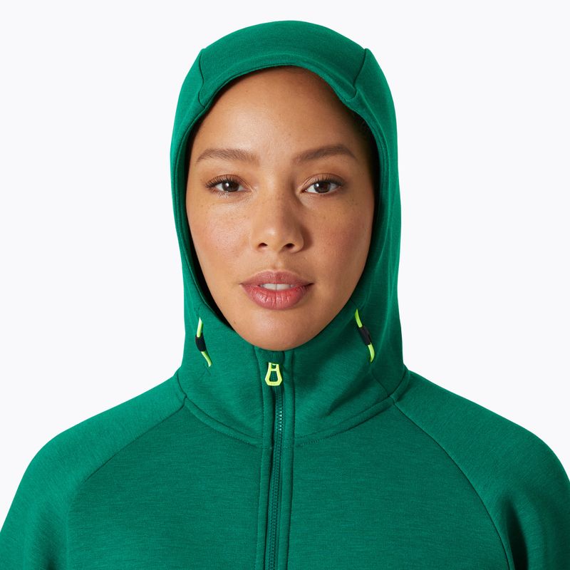 Felpa donna Helly Hansen HP Ocean Full Zip 2.0 emerald 3