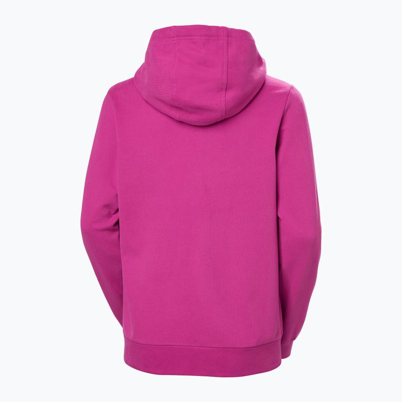 Felpa con cappuccio Helly Hansen HH Logo Donna 2.0 magenta 2.0 6