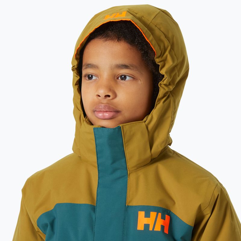 Giacca da sci Helly Hansen Level dark creek per bambini 3