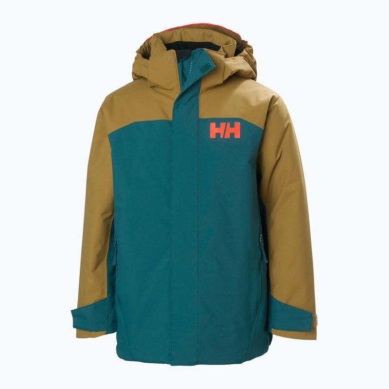 Giacca da sci Helly Hansen Level dark creek per bambini 8