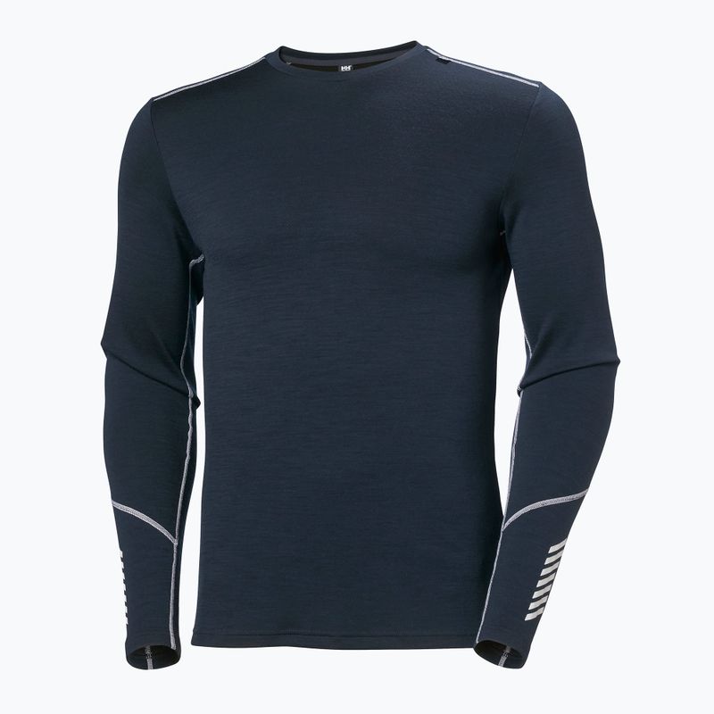 Helly Hansen Lifa Merino Midweight Crew navy/600 Thermal Longsleeve da uomo 5