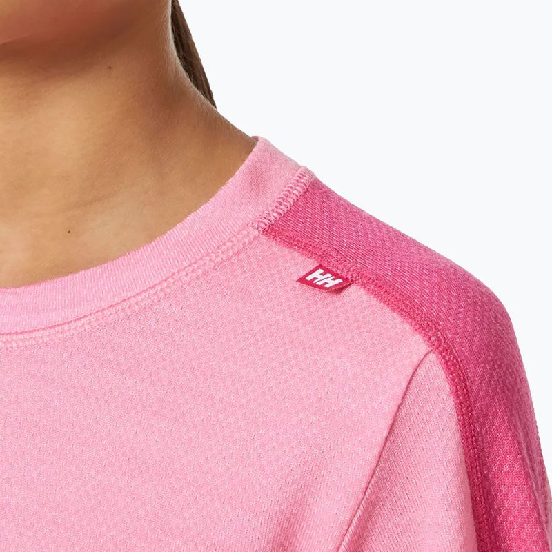 Helly Hansen JR Lifa Merino Midweight rosa zucchero set intimo termico per bambini 3