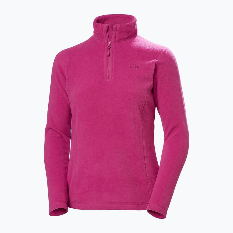 Felpa da trekking da donna Helly Hansen Daybreaker 1/2 Zip magenta 2.0 5