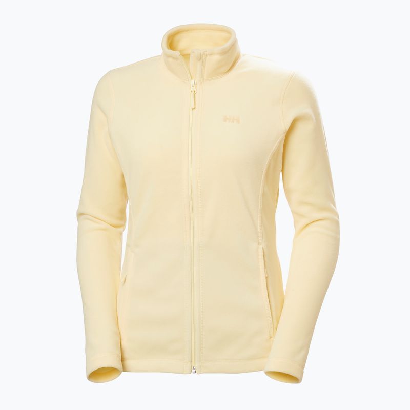 Felpa Helly Hansen Daybreaker donna giallo crema 5