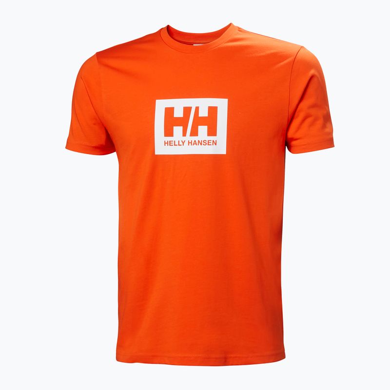 Maglietta Helly Hansen HH Box da uomo con pomodoro ciliegia 4