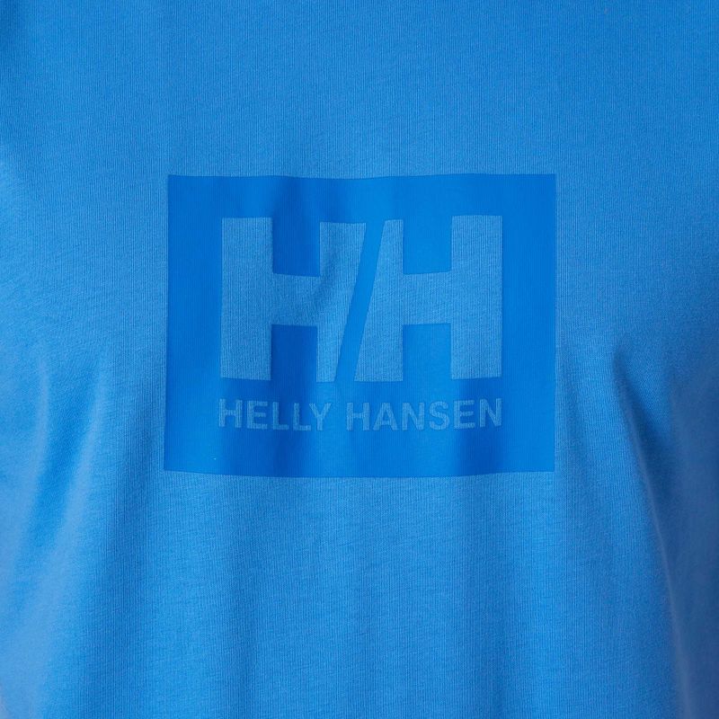 Maglietta Helly Hansen HH Box ultra blu da uomo 5