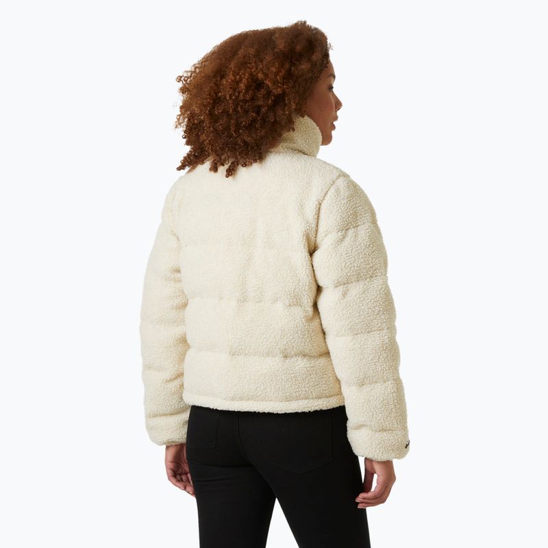 Piumino Helly Hansen Yu Teddy Pile crema da donna 2