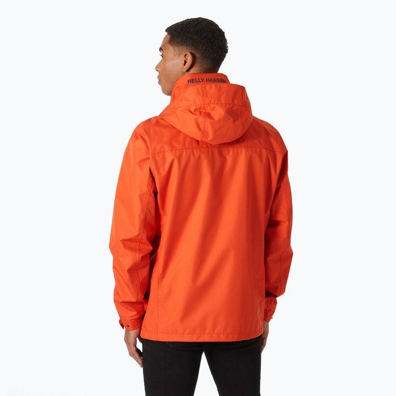 Giacca da pioggia Helly Hansen Dubliner patrol arancione da uomo 2