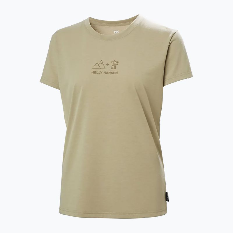 Maglietta Helly Hansen Skog Recycled Graphic donna, ciottolo 4