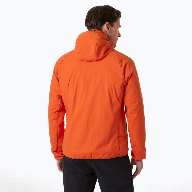 Helly Hansen giacca ibrida da uomo Odin Lt Stretch Hood Ins 2.0 patrol arancione 2