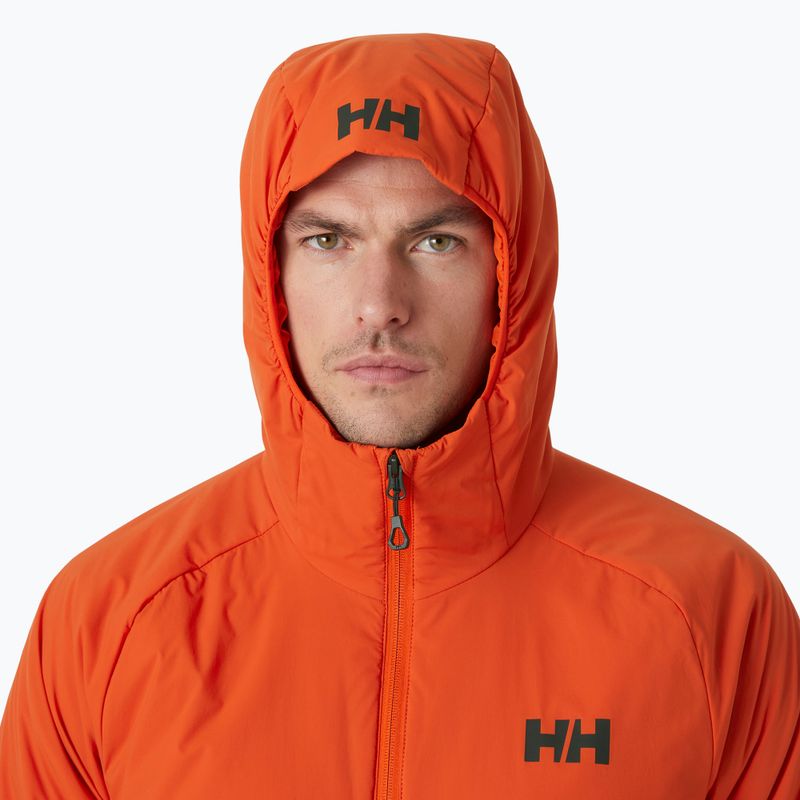 Helly Hansen giacca ibrida da uomo Odin Lt Stretch Hood Ins 2.0 patrol arancione 3