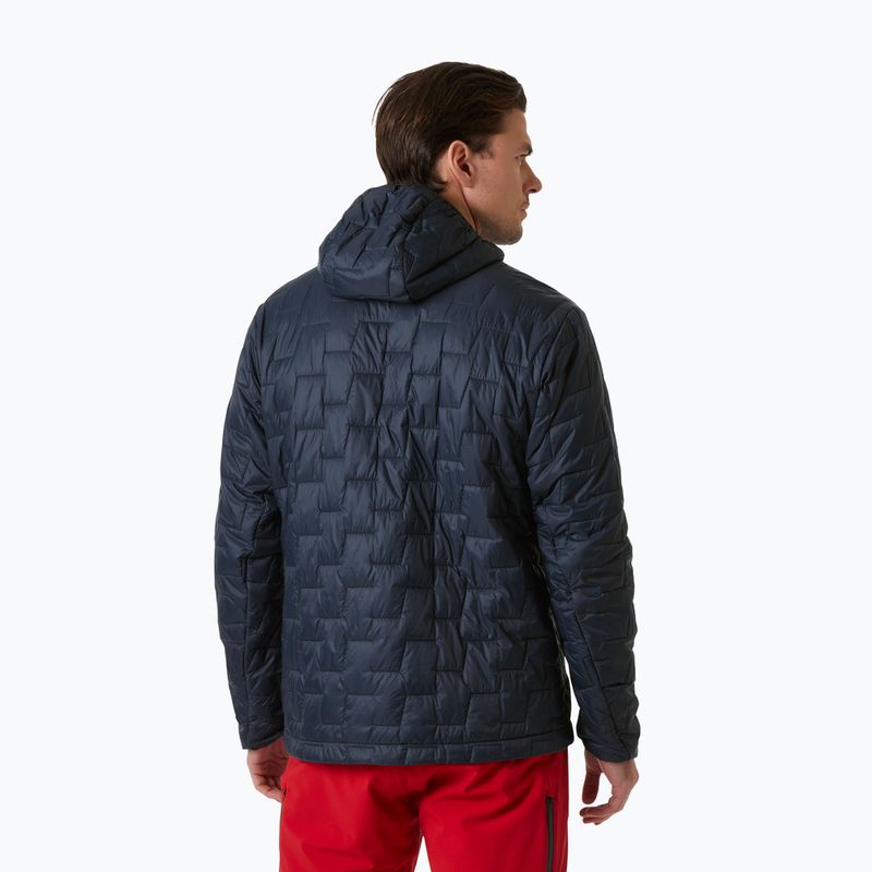 Giacca ibrida Helly Hansen Lifaloft Insulator da uomo con cappuccio navy 2