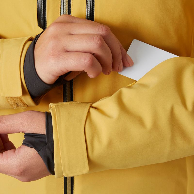 Giacca da sci Helly Hansen Alphelia Lifaloft sabbia da donna 6