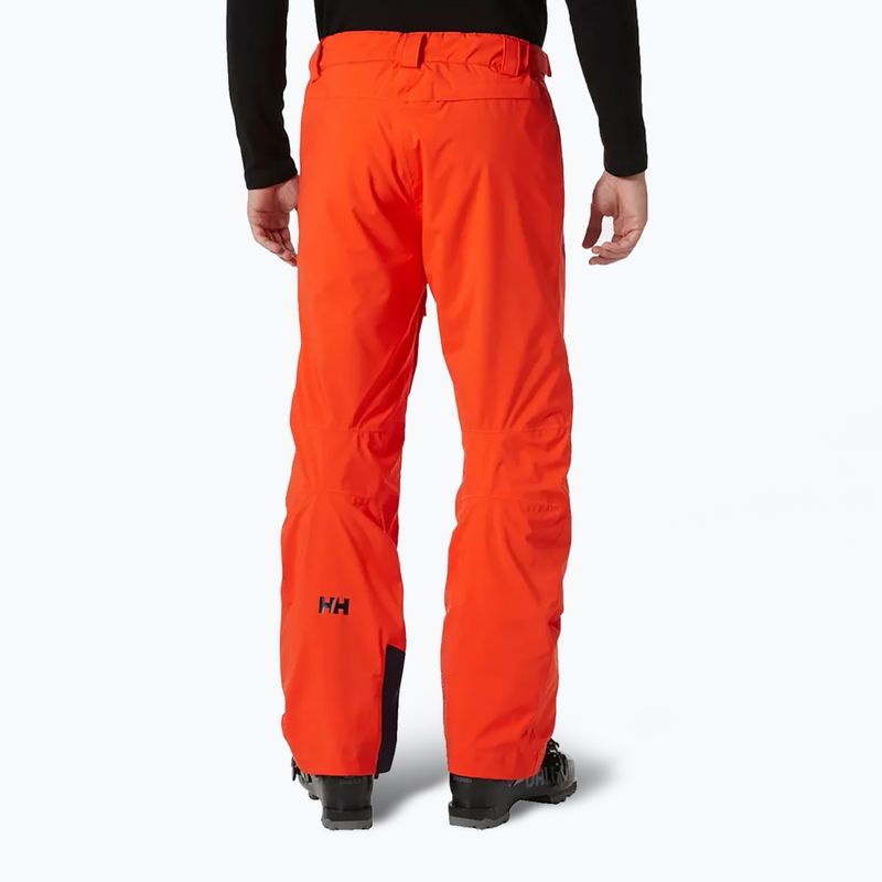 Pantaloni da sci Helly Hansen Legendary Insulated da uomo pomodoro ciliegia 2