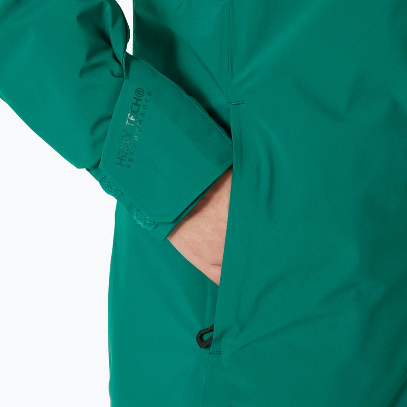 Giacca da sci Helly Hansen Powshot emerald da donna 6