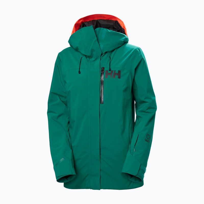 Giacca da sci Helly Hansen Powshot emerald da donna 9
