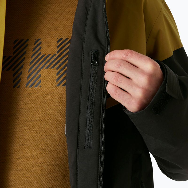 Giacca da sci da uomo Helly Hansen Alpha Infinity nero 8