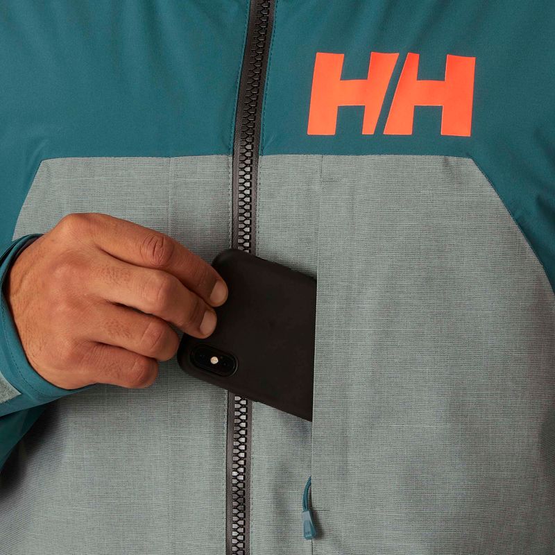 Giacca da sci Helly Hansen Straightline Lifaloft 2.0 da uomo dark creek 4