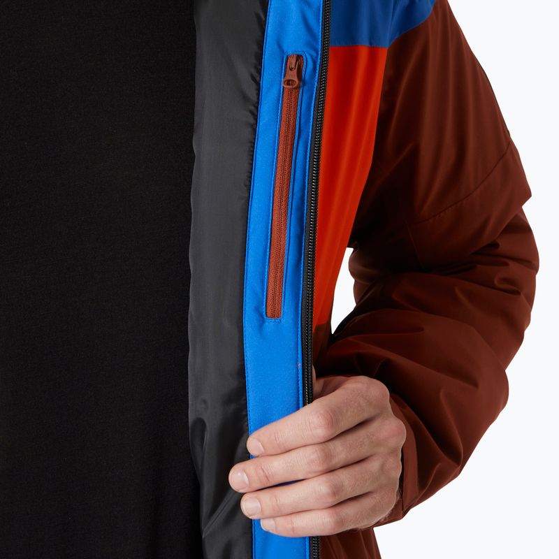 Giacca da sci Helly Hansen da uomo Gravity ossido di ferro 6