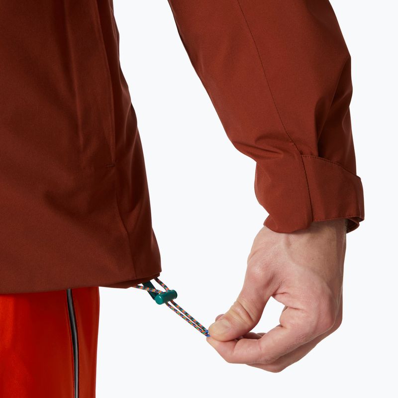 Giacca da sci Helly Hansen da uomo Gravity ossido di ferro 9