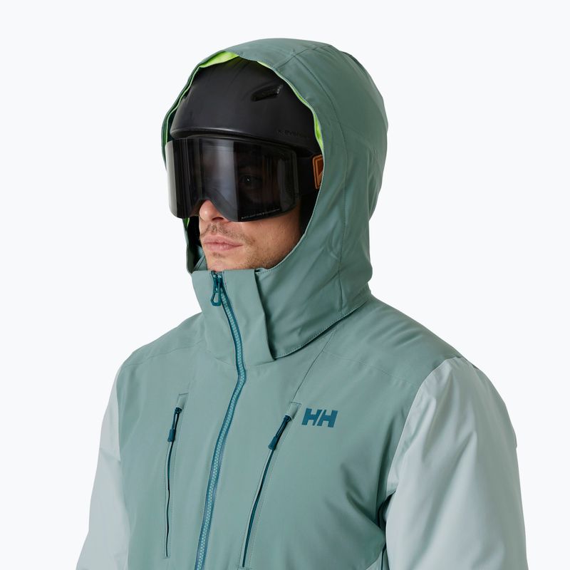 Giacca da sci da uomo Helly Hansen Alpha 4.0 cactus 3
