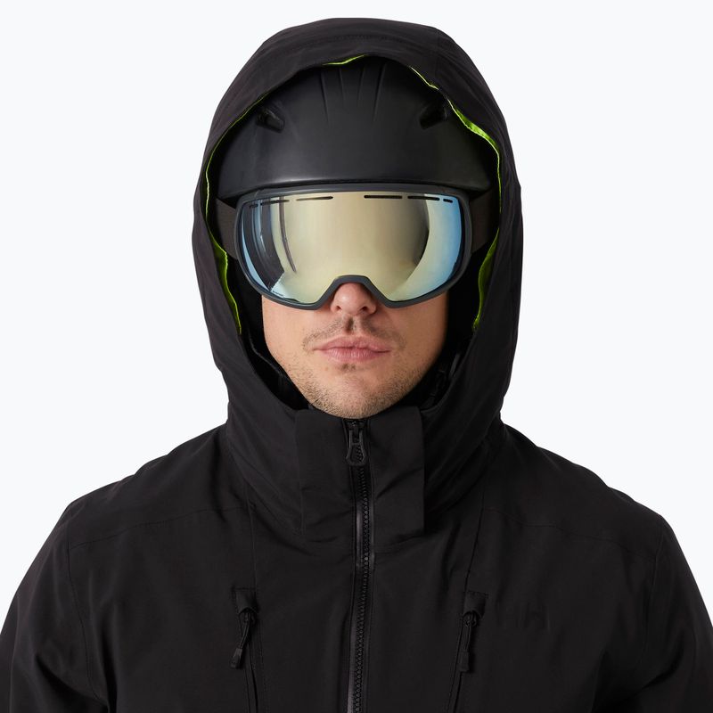 Giacca da sci da uomo Helly Hansen Alpha 4.0 nero 3