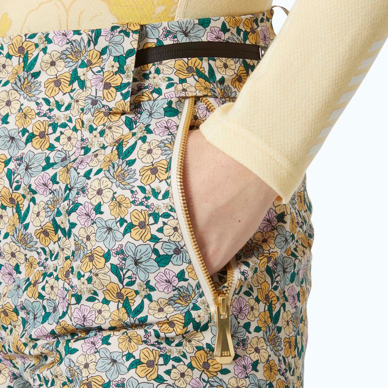 Pantaloni da sci da donna Helly Hansen St. Moritz Insulated 2.0 sand floral aop 3