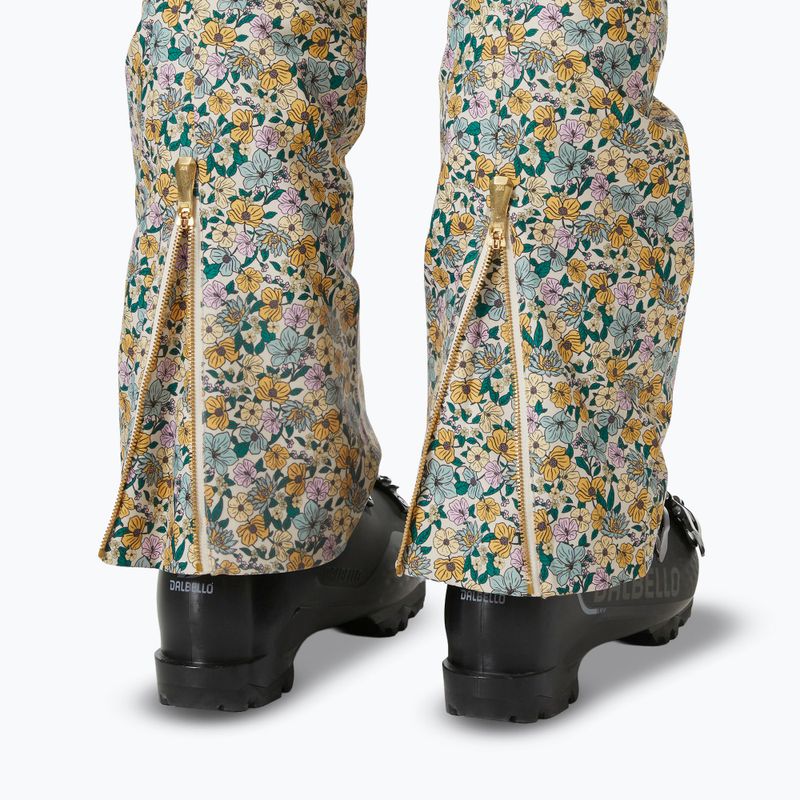 Pantaloni da sci da donna Helly Hansen St. Moritz Insulated 2.0 sand floral aop 4