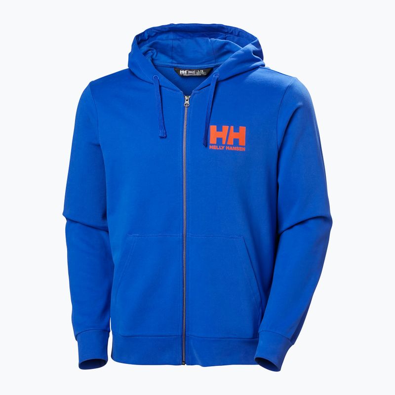 Felpa uomo Helly Hansen HH Logo Full Zip Hoodie 2.0 cobalto 2.0 4