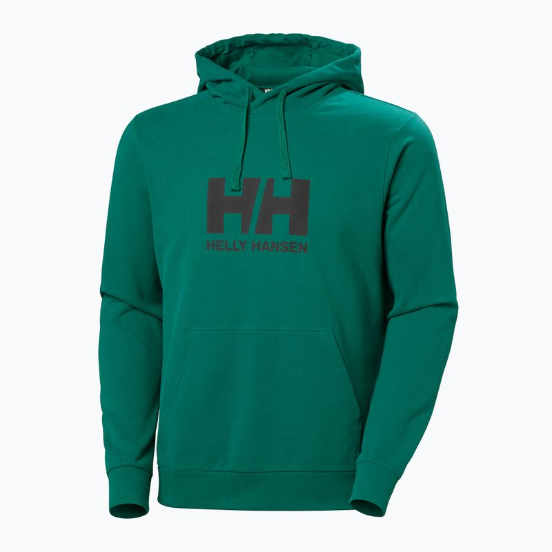 Felpa con cappuccio Helly Hansen HH Logo 2.0 smeraldo Uomo 5